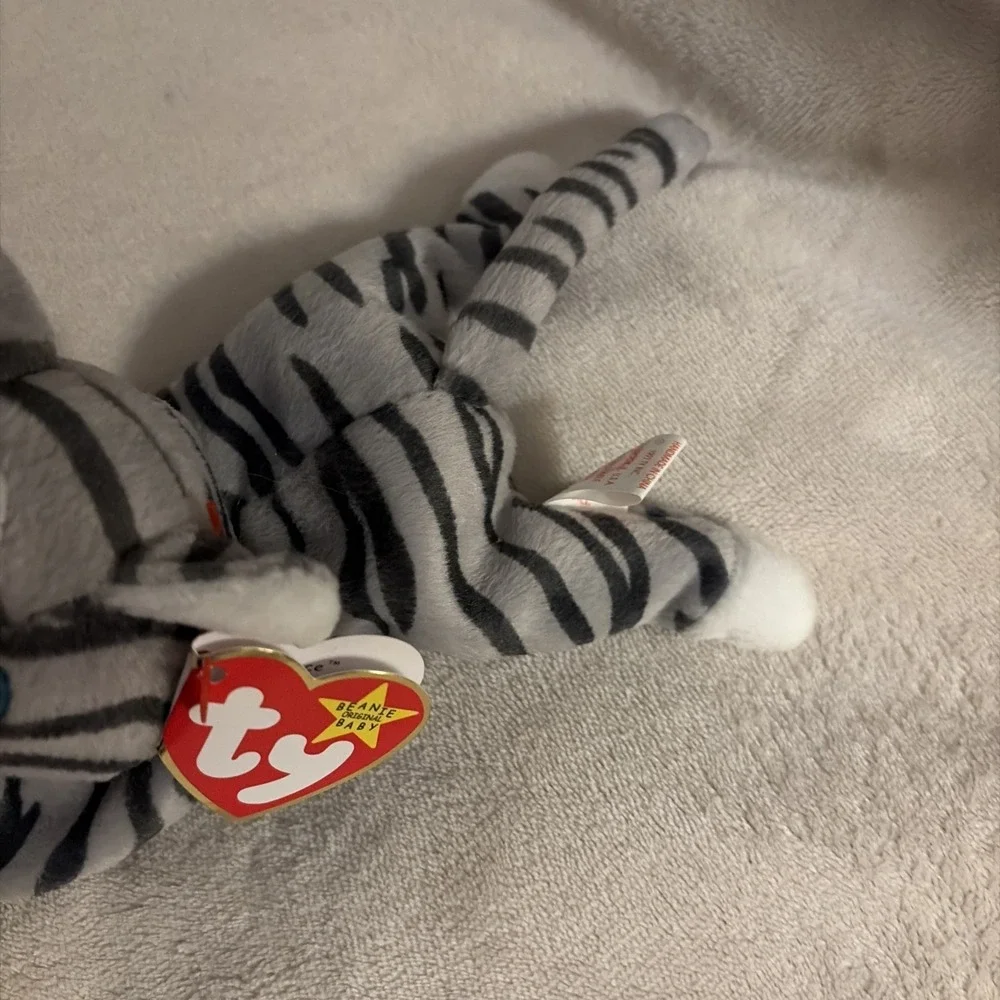 TY Beanie‎ Baby Retired Prance The Cat 1997 With Tags
